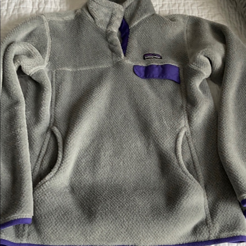 Patagonia Re-tool snap T fleece pullover